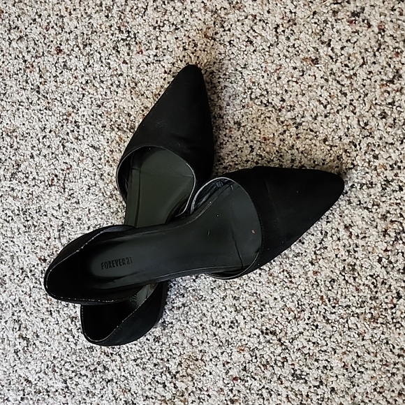 Black Forever 21 Flats 7.5 - Picture 1 of 2